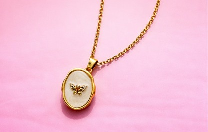 Golden Wing Locket